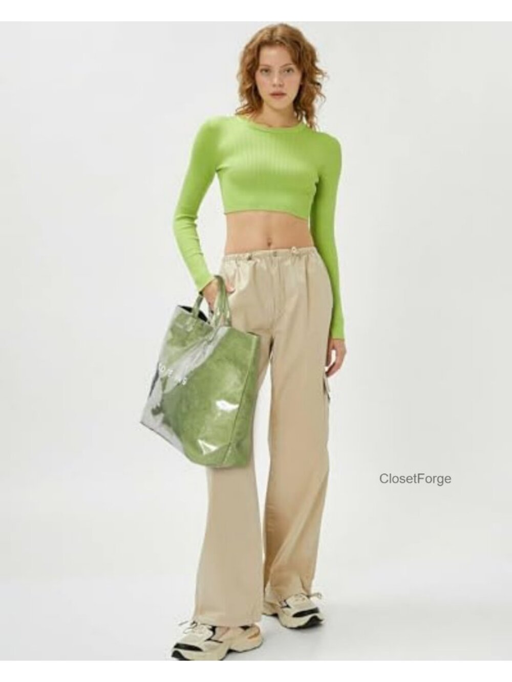 Waterproof PVC Tote Bag with Kraft Paper Interior Large Shopping Work